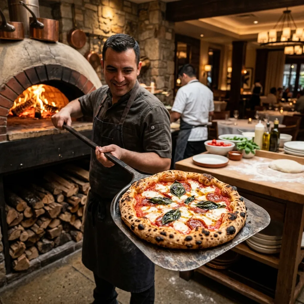 Elegant evening dining at Diomard