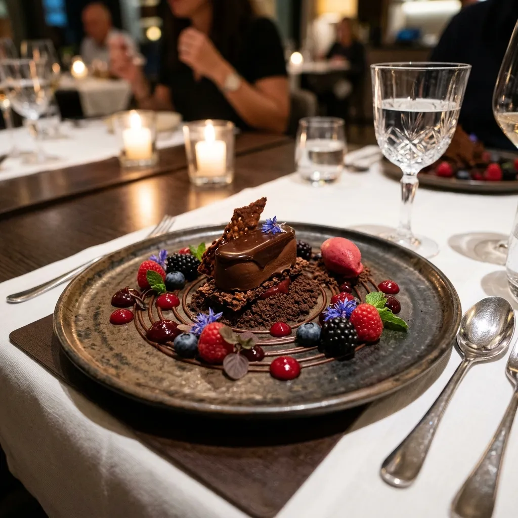 Meridian Restaurant downtown Toronto setting