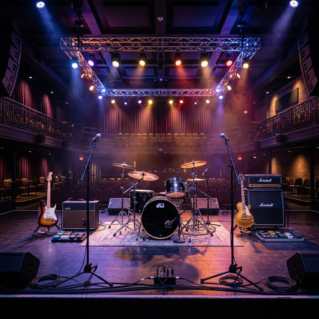 Full band performance on Saturday night at Diomard